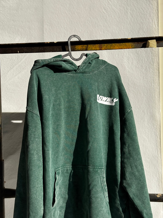 Washed LOWNLY Hoodie GREEN